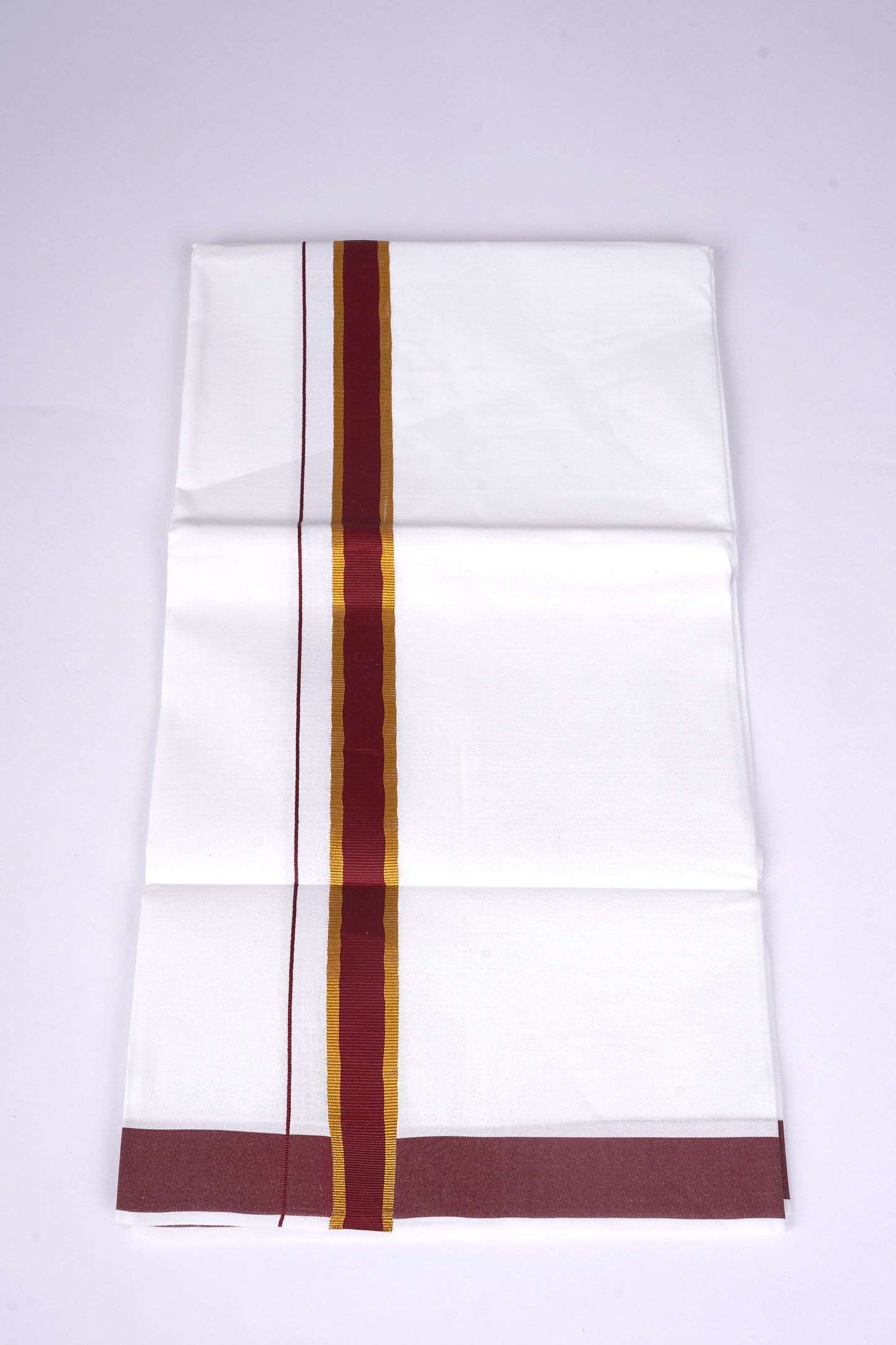 FS-115 W/S DHOTI 2.00 MTR - GOLD BROWN