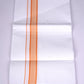 FS-112 W/S DHOTI 2.00 MTR - ORANGE