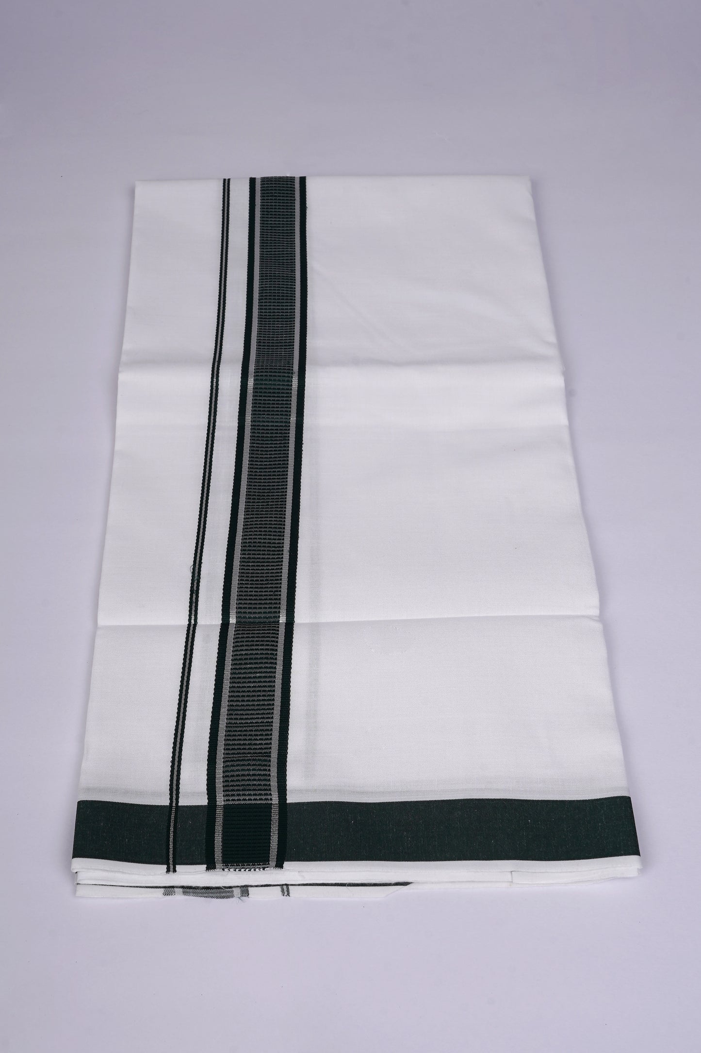 FS-130 W/S DHOTI  1.90 MTR - Dark Green