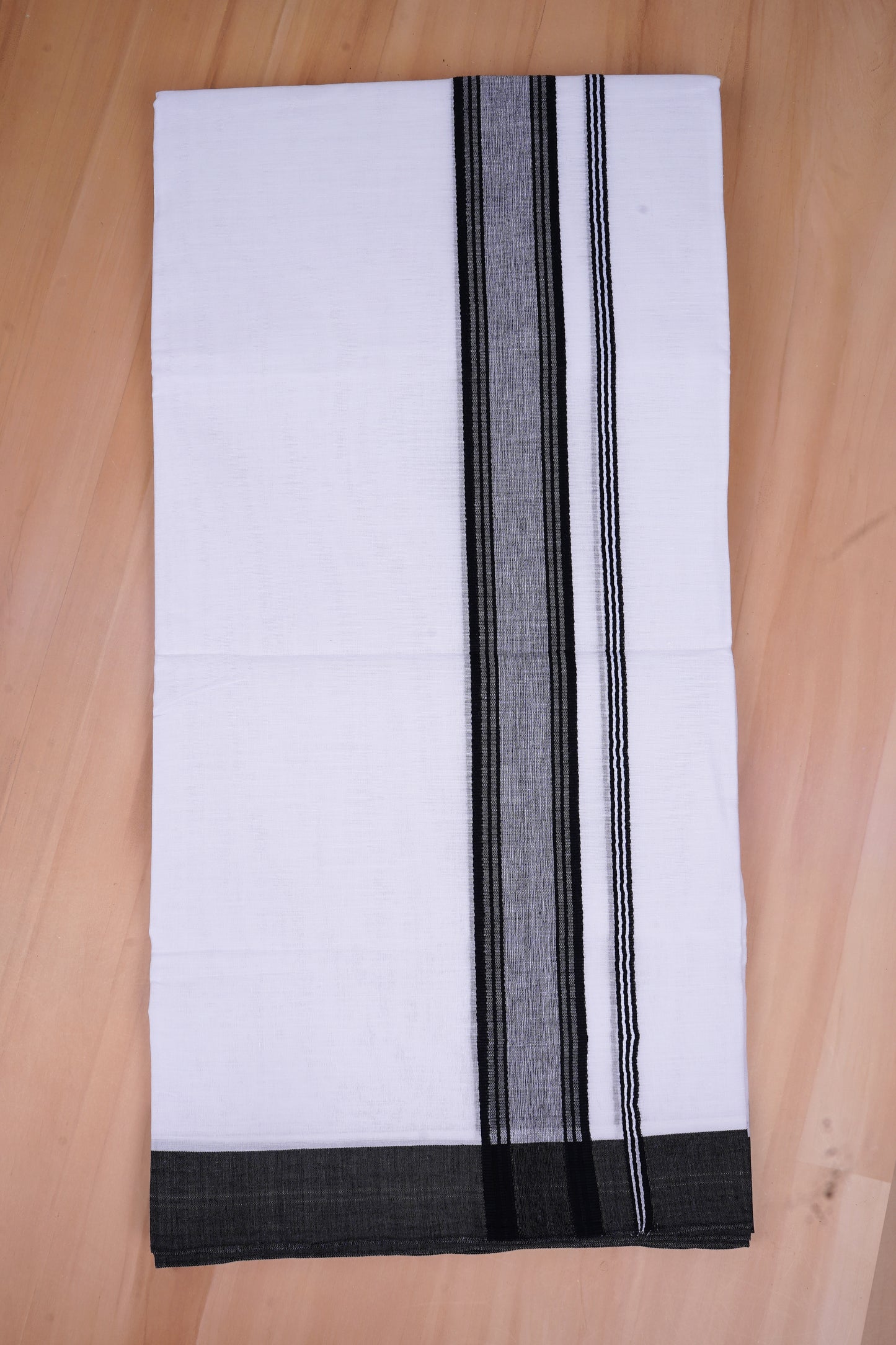 FCD-423 W/D DHOTI 3.80 MTR-  Black