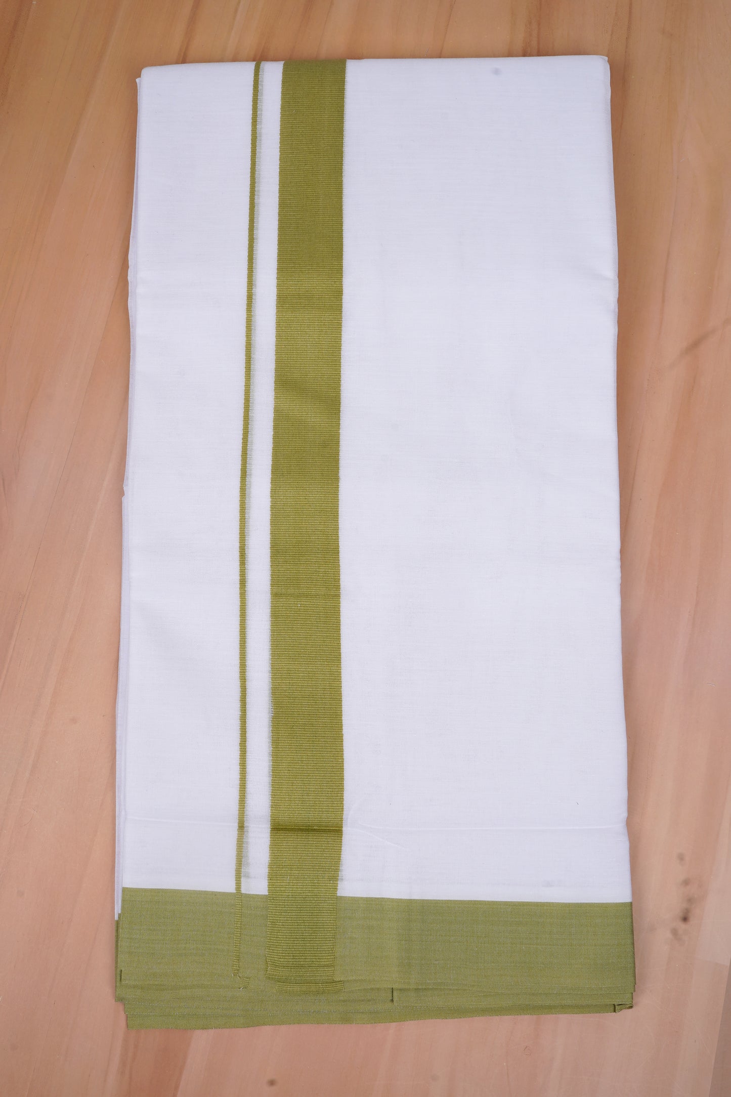FCD-366 W/D DHOTI 3.80 MTR-Light Green