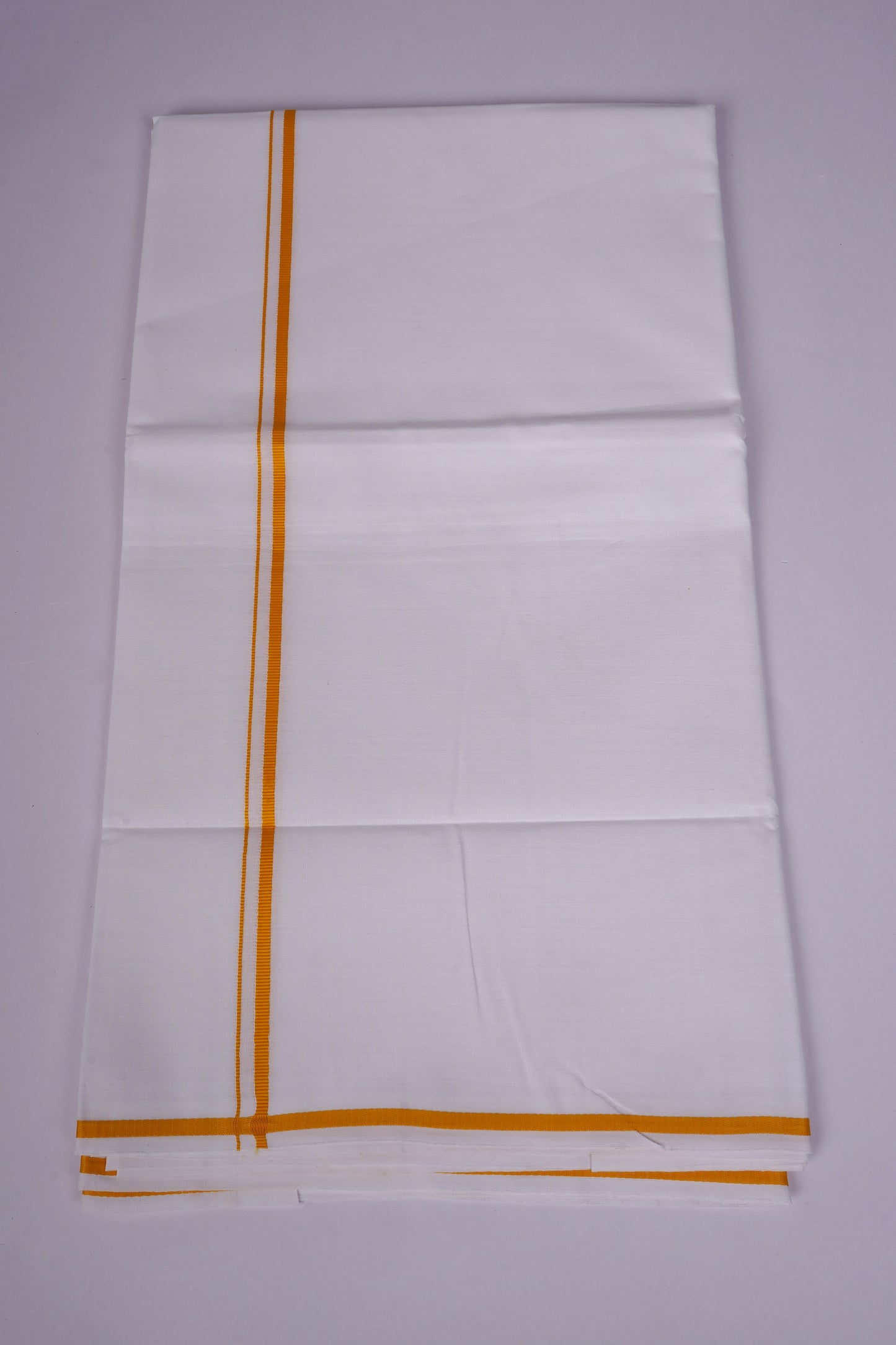 QS-04 W/S DHOTI  2.00 MTR - yellow