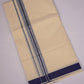 FD-187C C/D DHOTI  3.80 MTR-Navy Blue