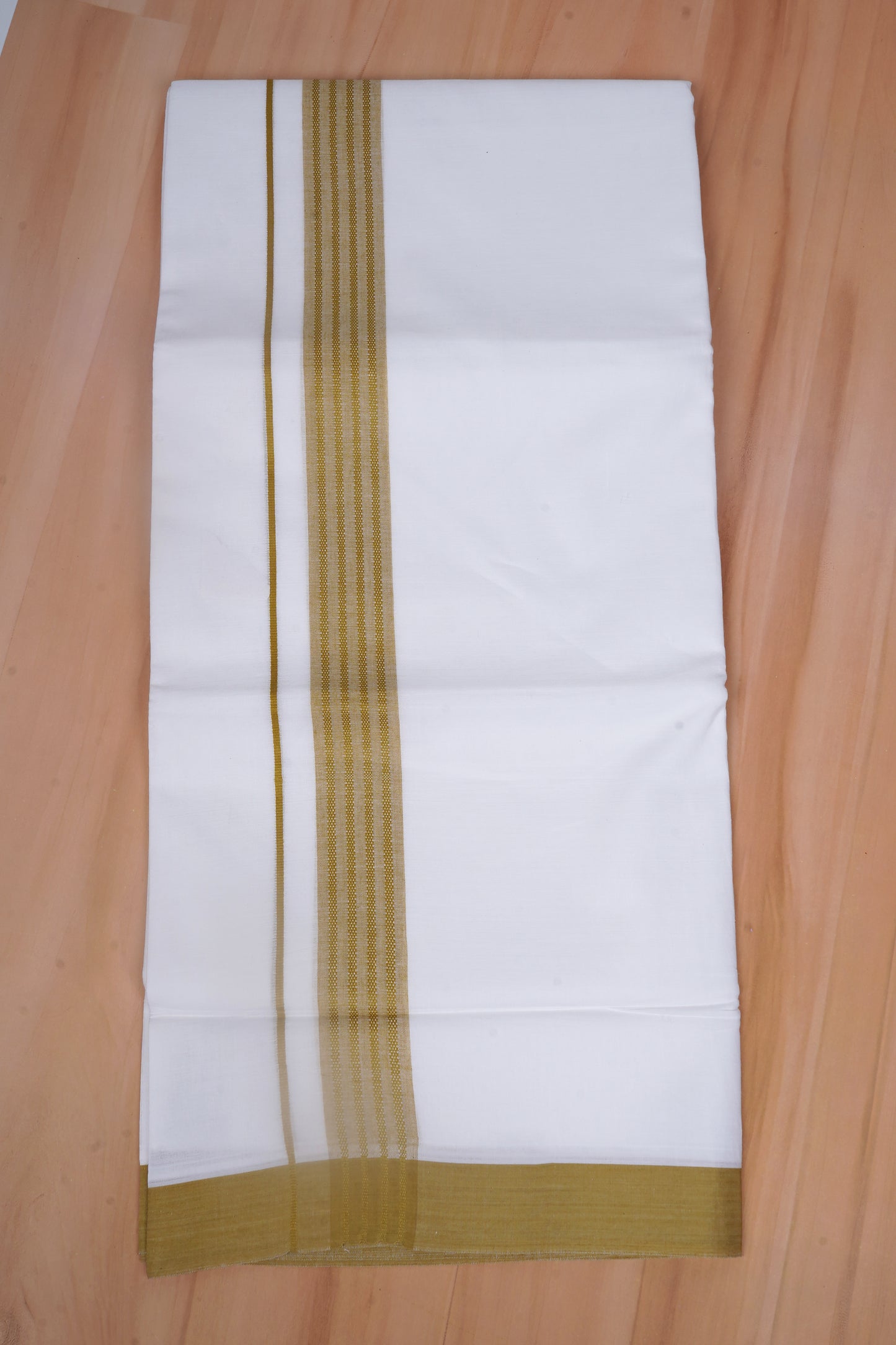 FCD-622 W/D DHOTI 3.80 MTR - Gold Yellow