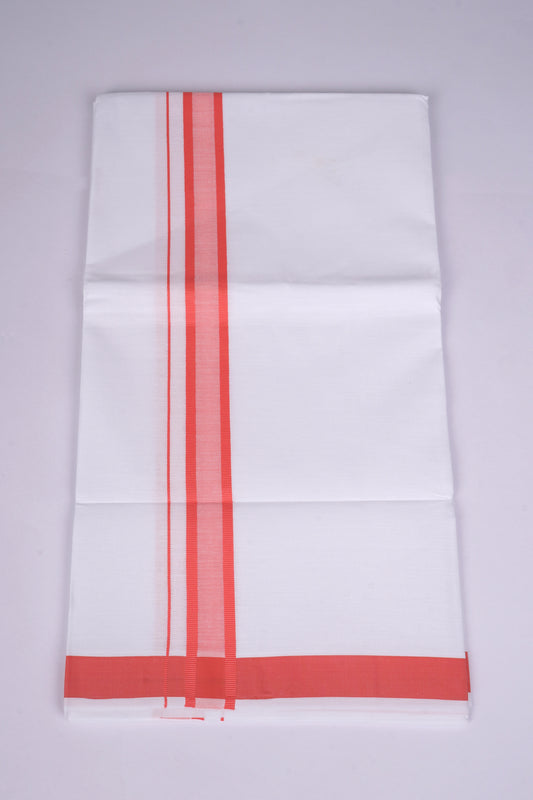 FS-112 W/S DHOTHIE 2.00 MTR - LIGHT ORANGE