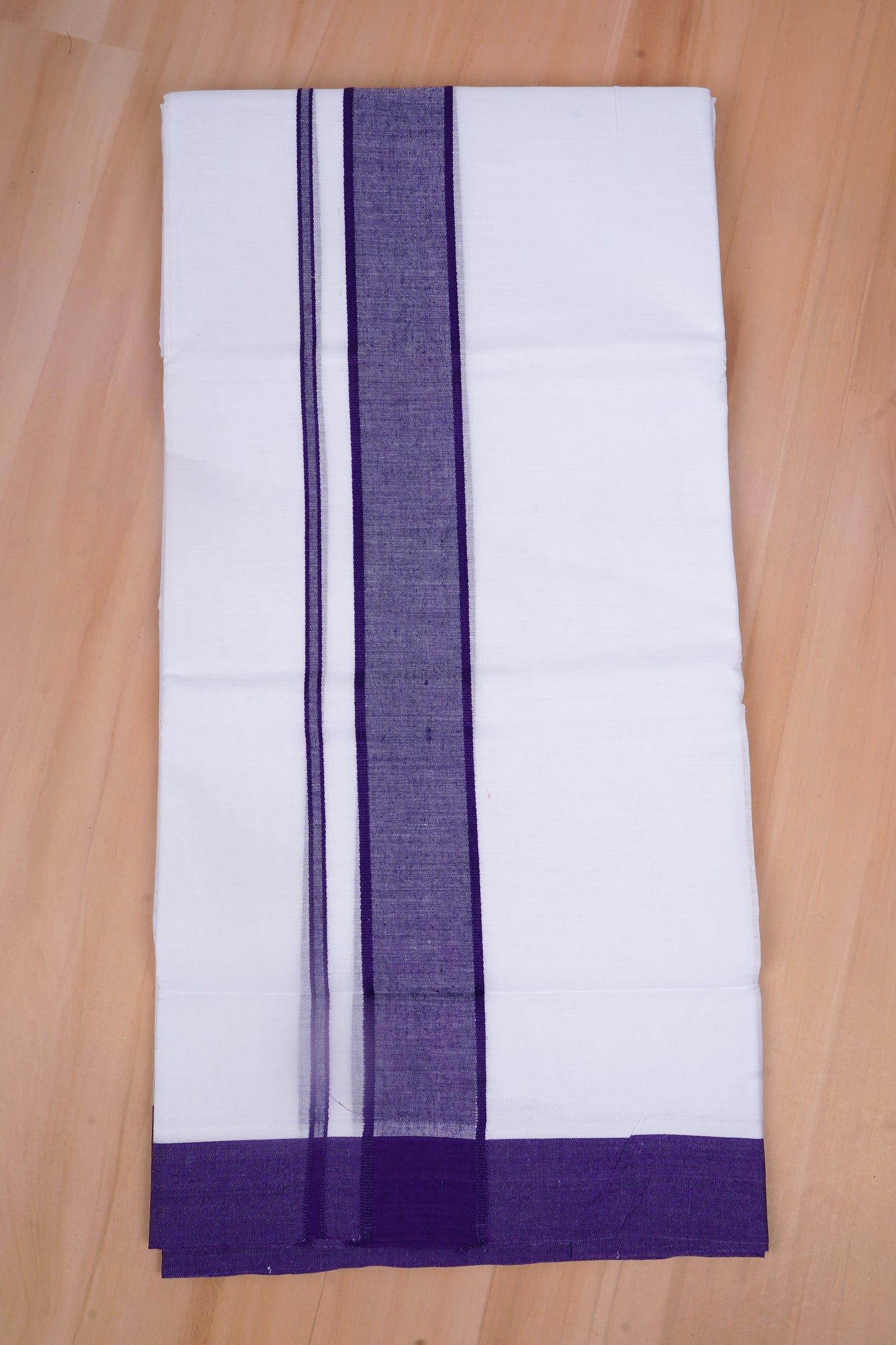 FCD-335 W/D DHOTI 3.80 MTR - Dark purple