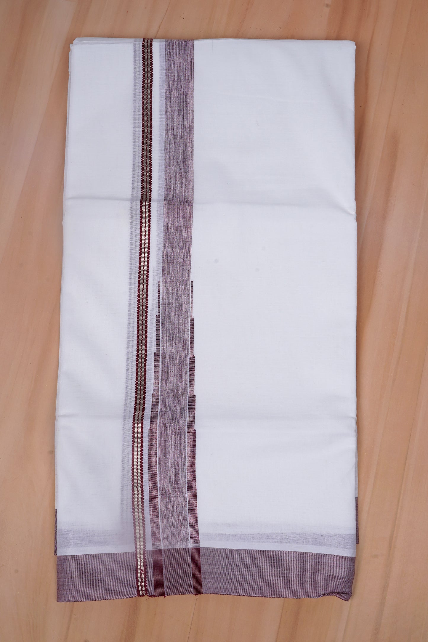 FCD-607 W/D DHOTI 3.80 MTR - Dark Pink