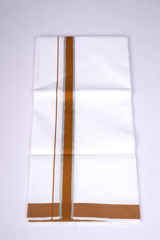 FS-96 W/S DHOTI 2.00 MTR - SILVERBROWN