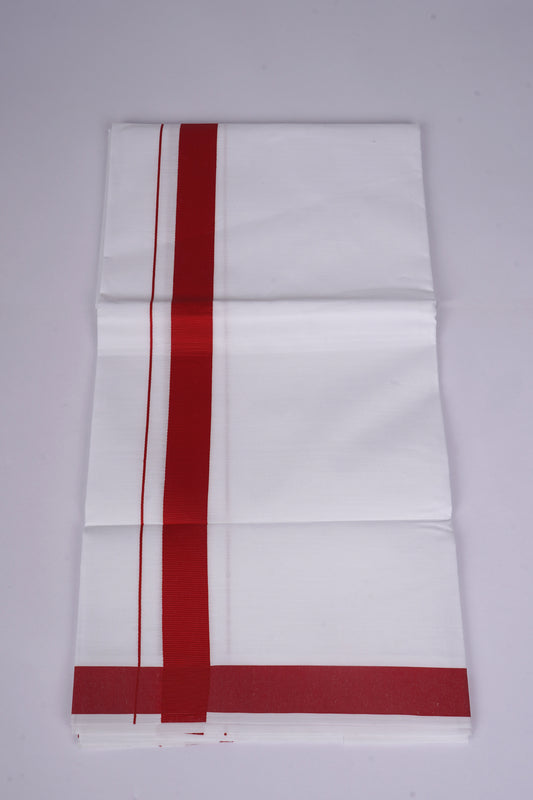 FS-98 W/S DHOTI 2.00 MTR - RED