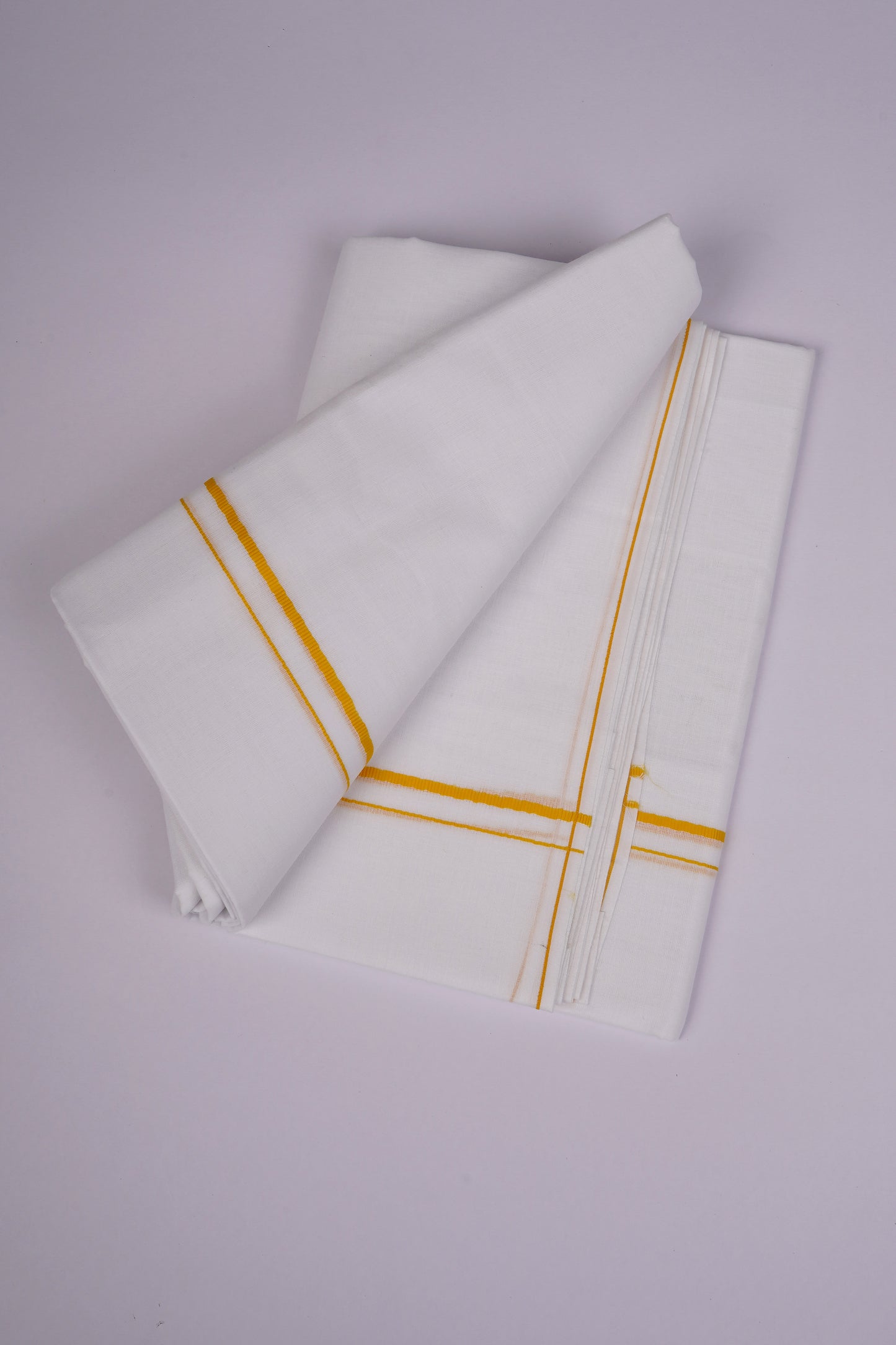 SD-12 W/D DHOTI  3.70 MTR-Yellow