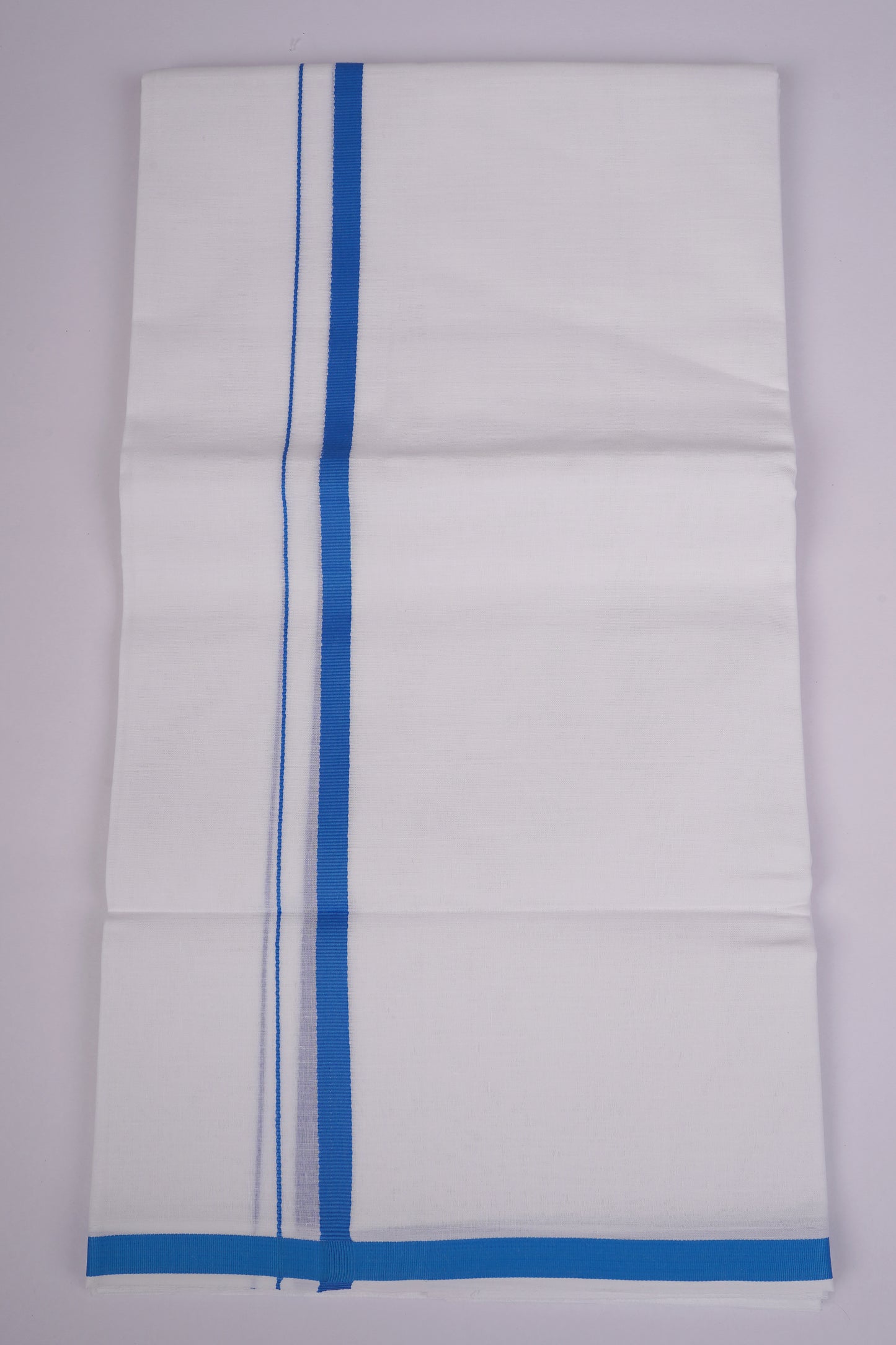 HD-25 W/D DHOTI  3.80 MTR-Blue