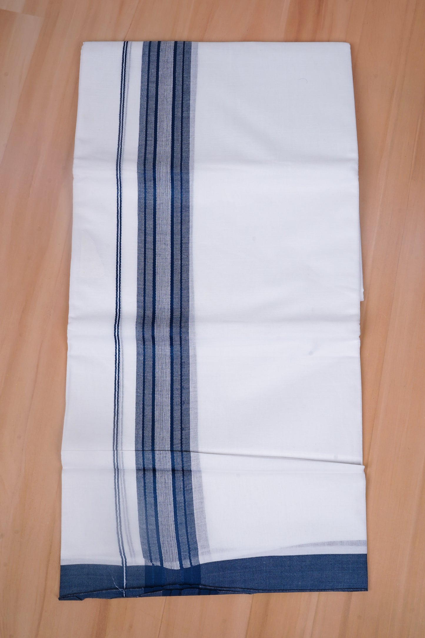 FCD-617 W/D DHOTI 3.80 MTR - Blue