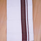 FCD-423 W/D DHOTI 3.80 MTR- Chocolate Brown