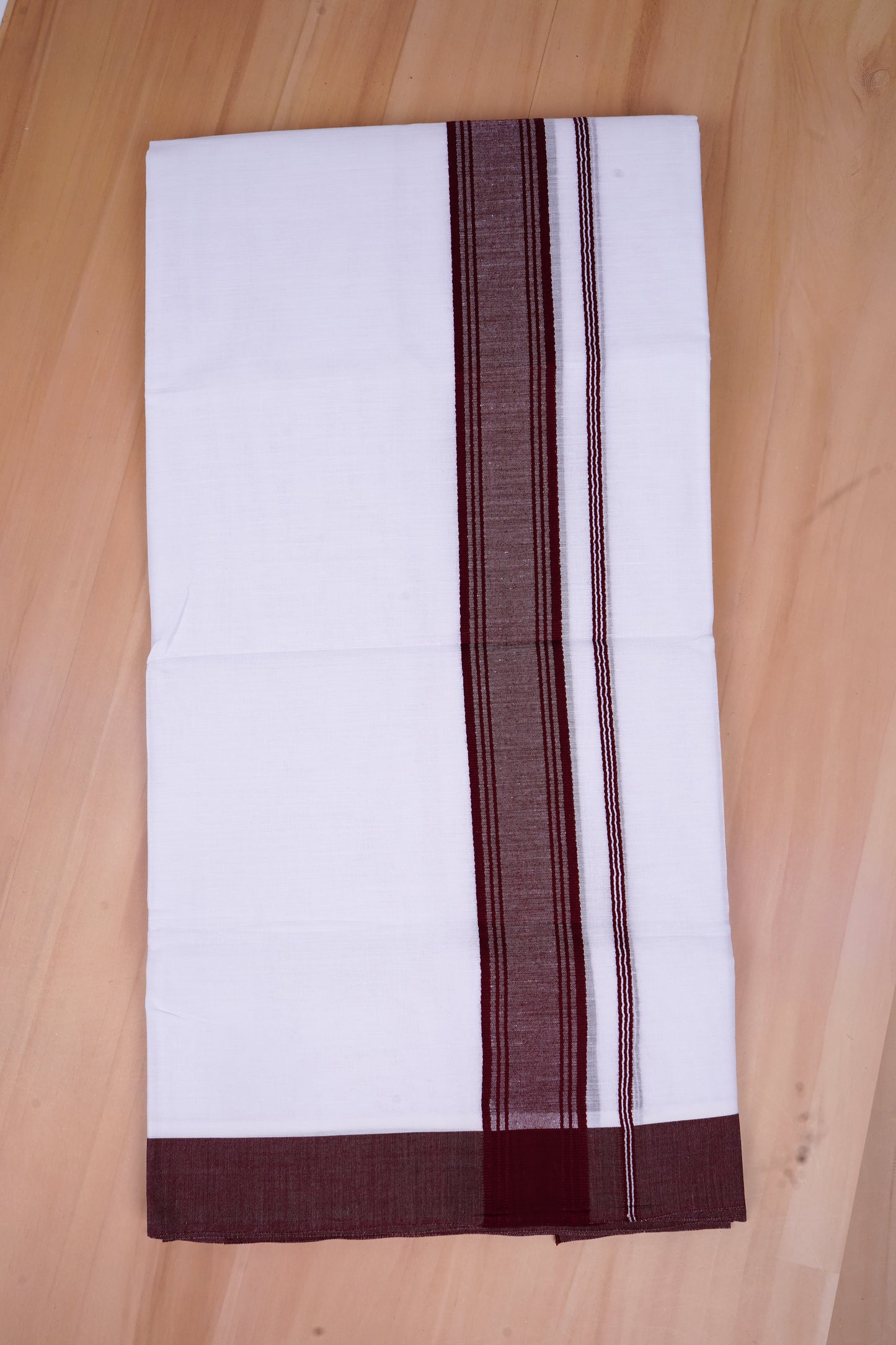 FCD-423 W/D DHOTI 3.80 MTR- Chocolate Brown