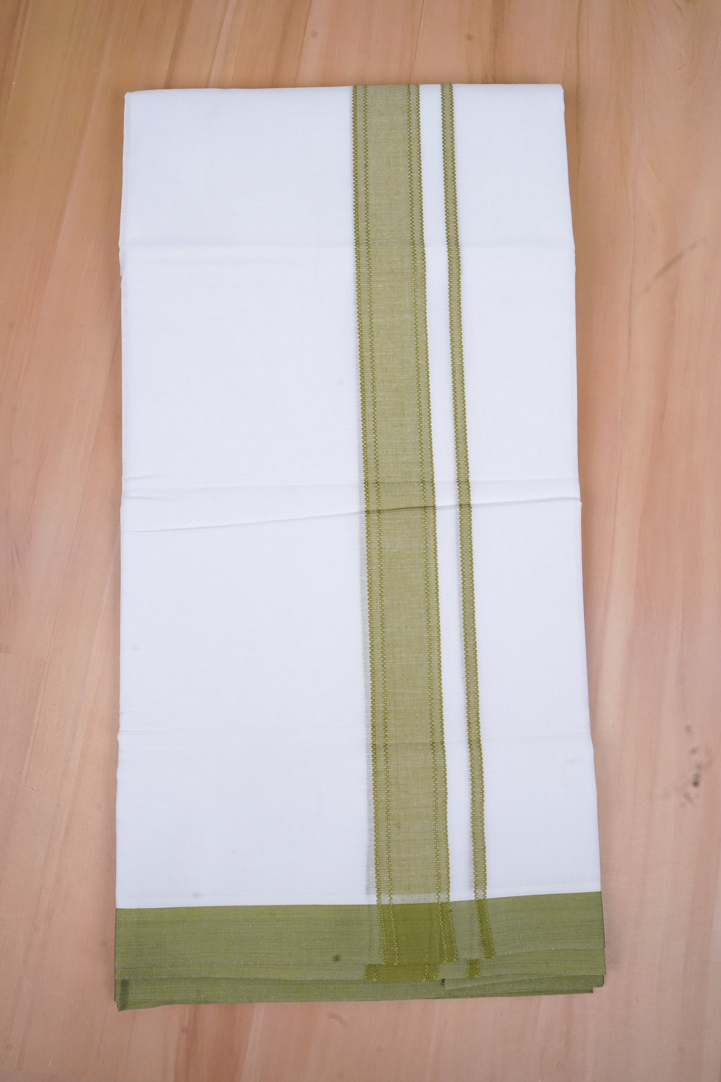 425FD-02 W/D DHOTI 4.25 MTR-Green