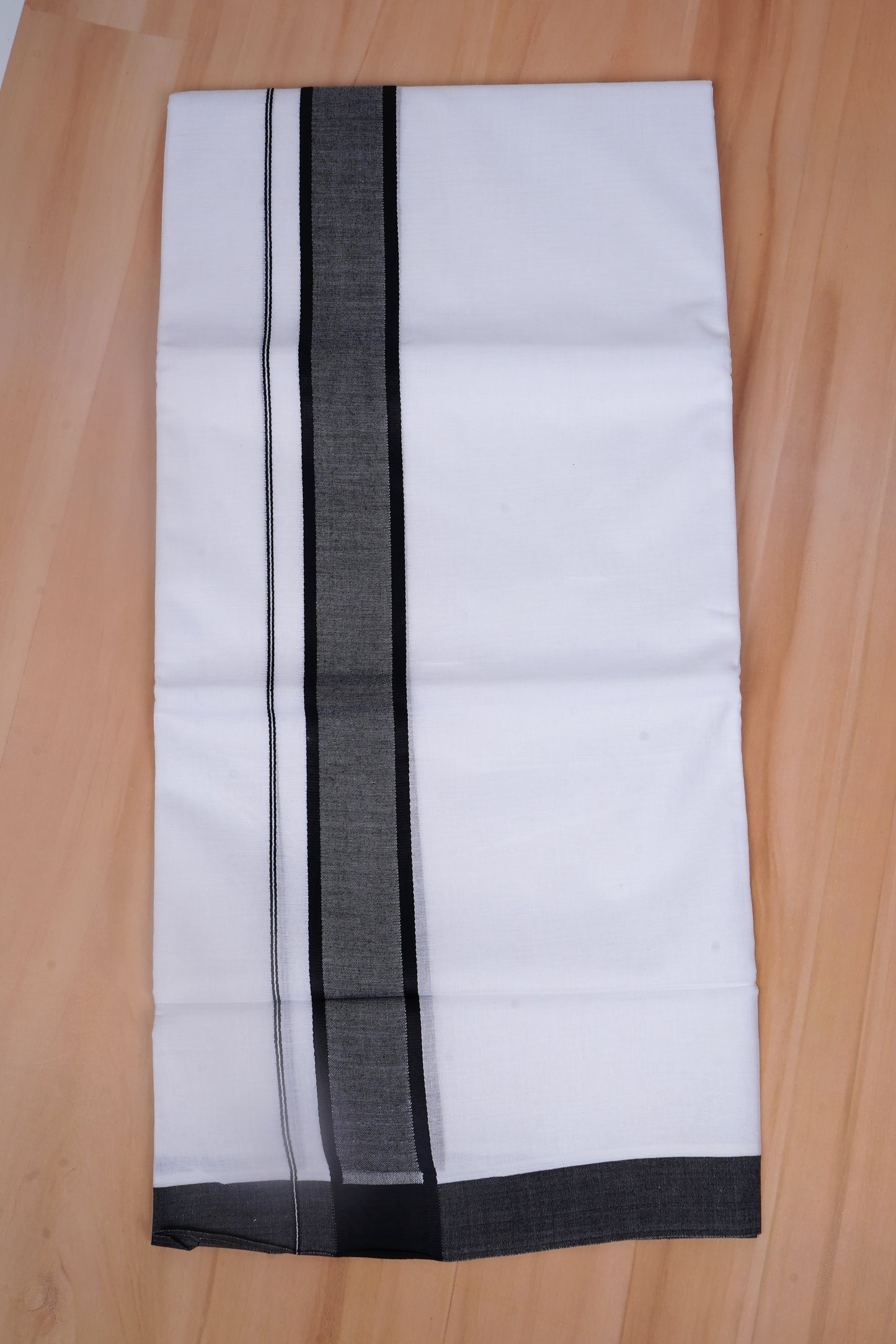 FCD-74 W/D DHOTI 3.80 MTR- Black