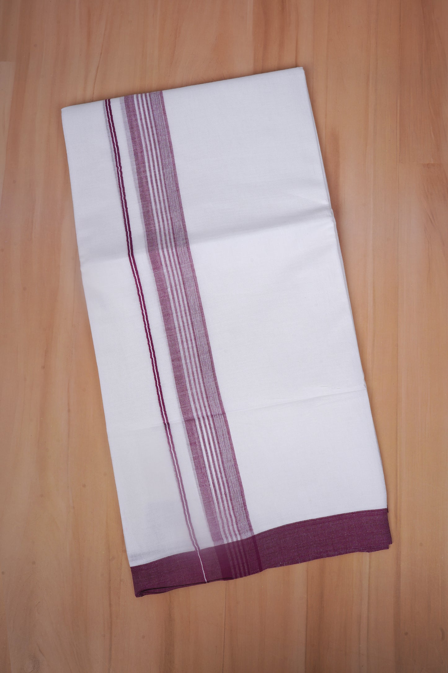 FCD-581 W/D DHOTI 3.80 MTR - Maroon