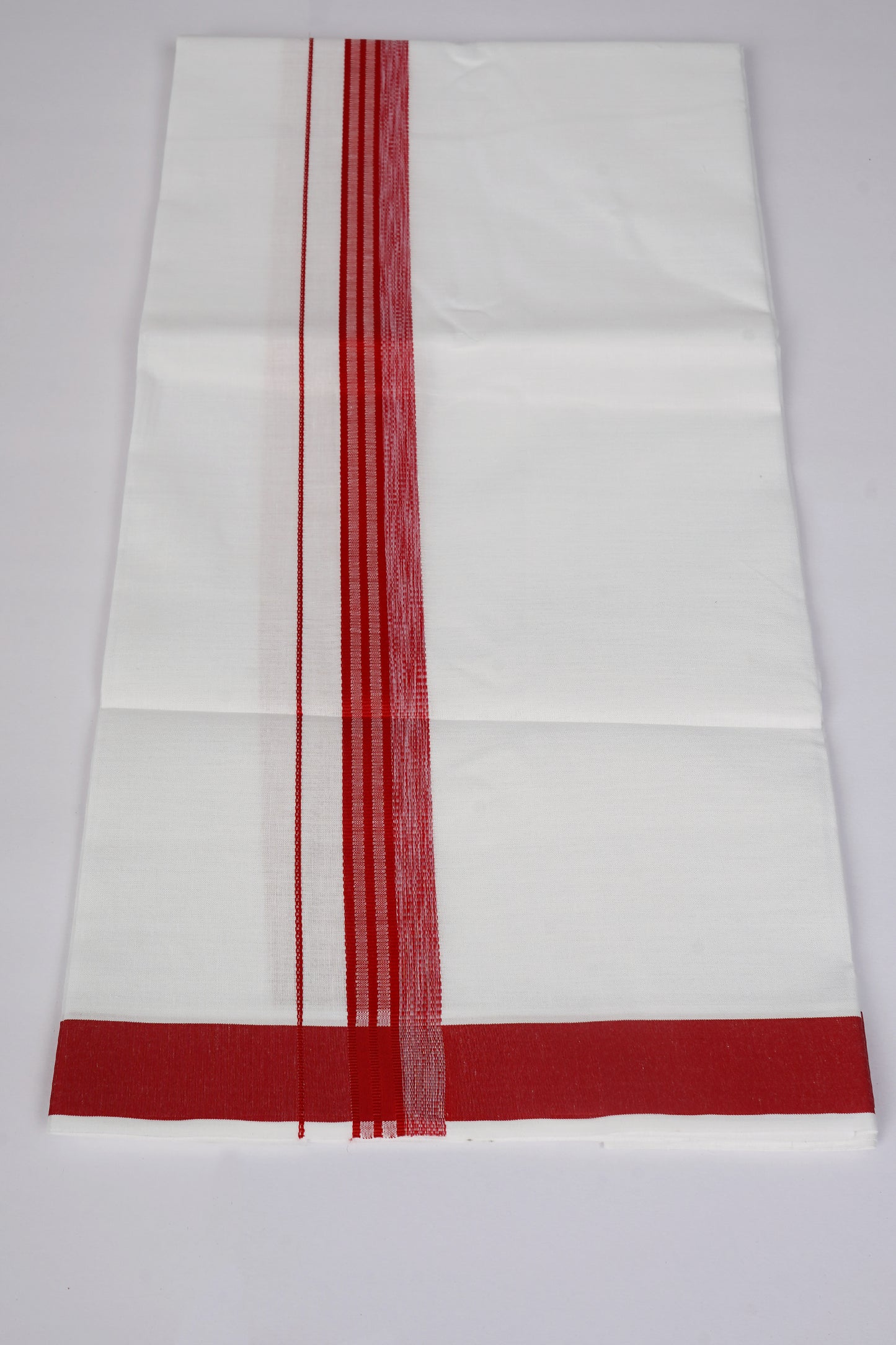 FS-129 W/S DHOTI  1.90 MTR - Red