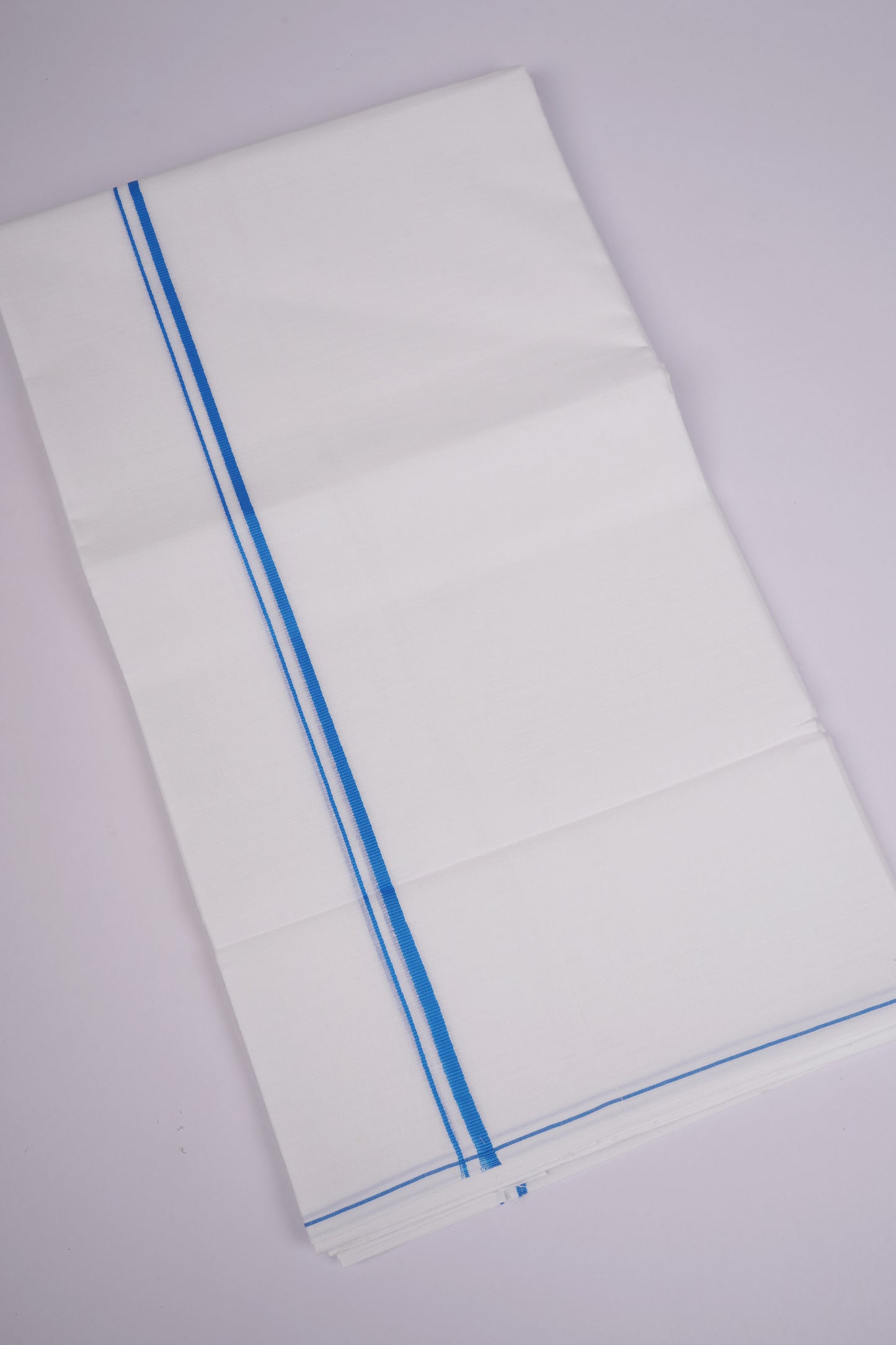 SD-12 W/D DHOTI  3.70 MTR-Blue