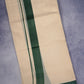 FCD-76C C/D DHOTI  4.00 MTR-Dark Green