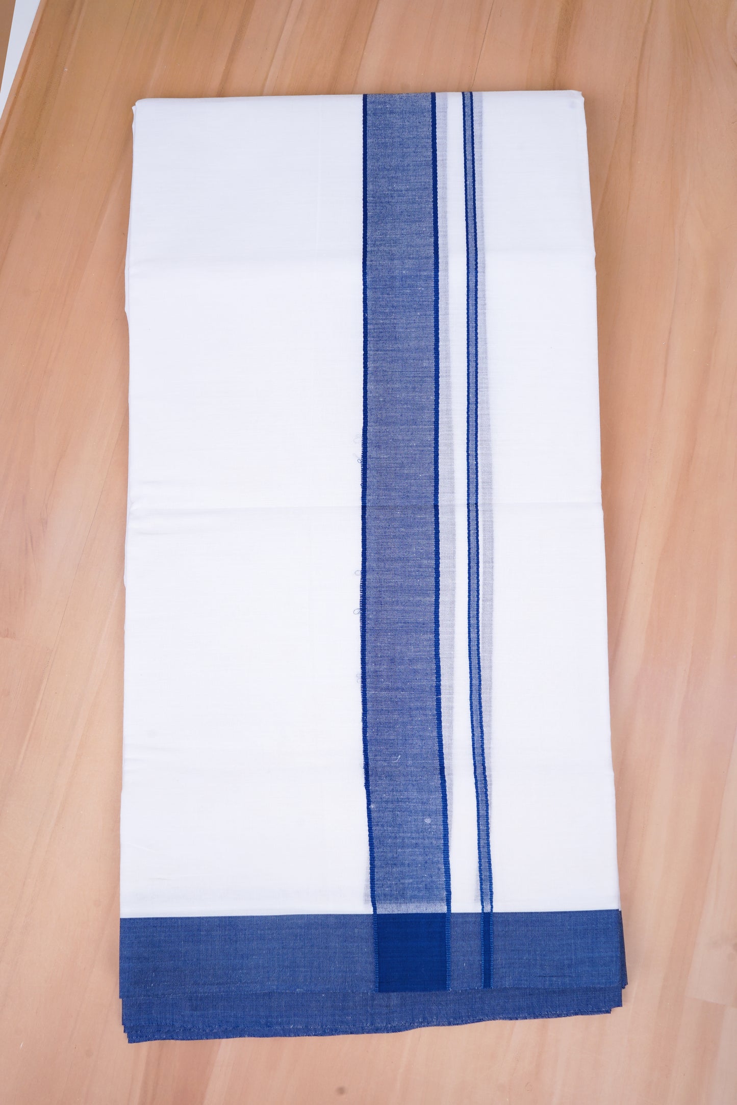 FCD-02 W/D DHOTI 4.00 MTR- Blue
