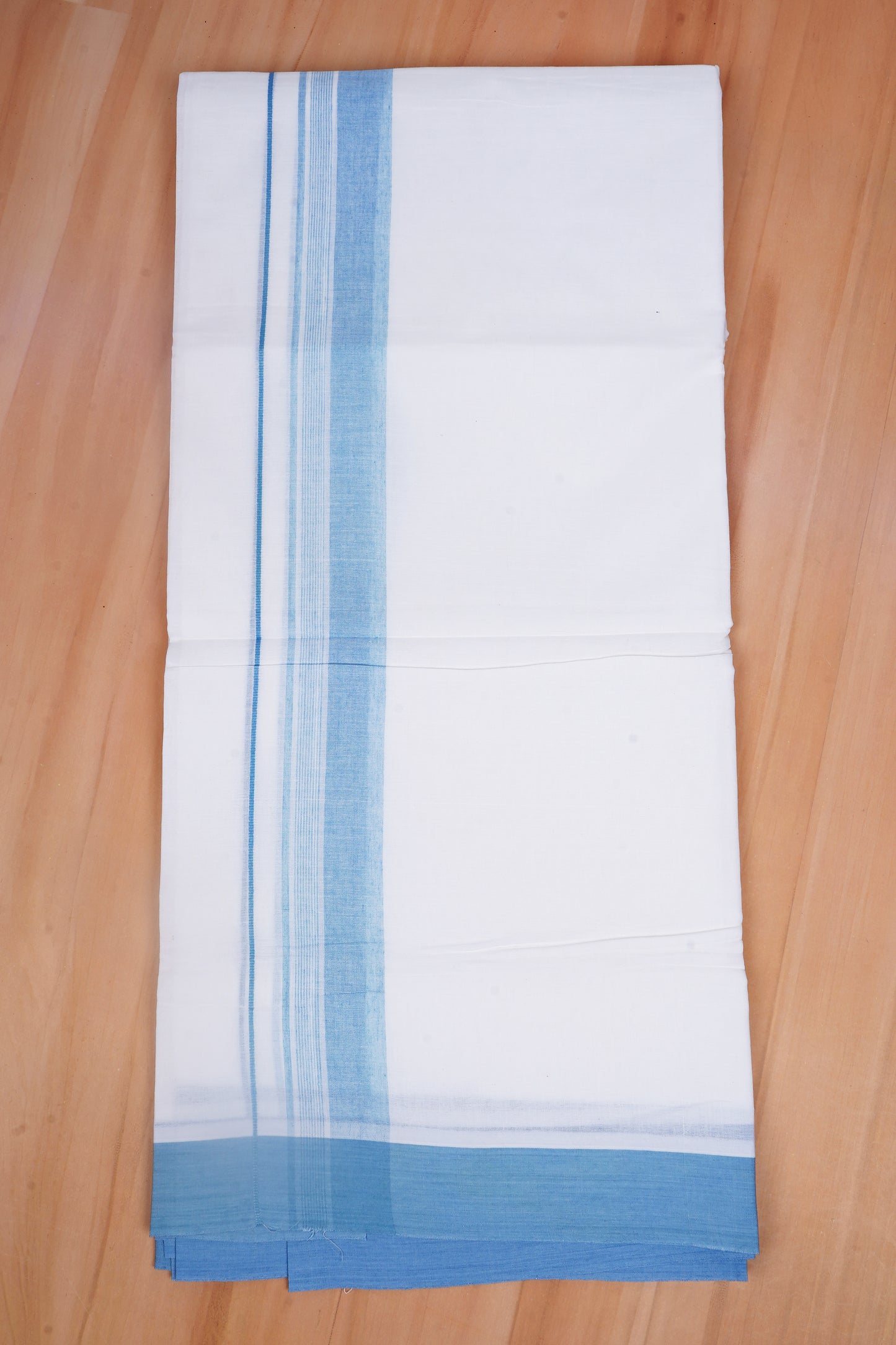 FCD-612 W/D DHOTI 3.80 MTR - Blue