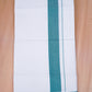 FCD-39 W/D DHOTI 4.00 MTR- Peacock Blue