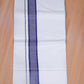 FCD-615 W/D DHOTI 3.80 MTR - Blue