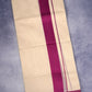 FCD-77C C/D DHOTI  4.00 MTR-Dark Pink