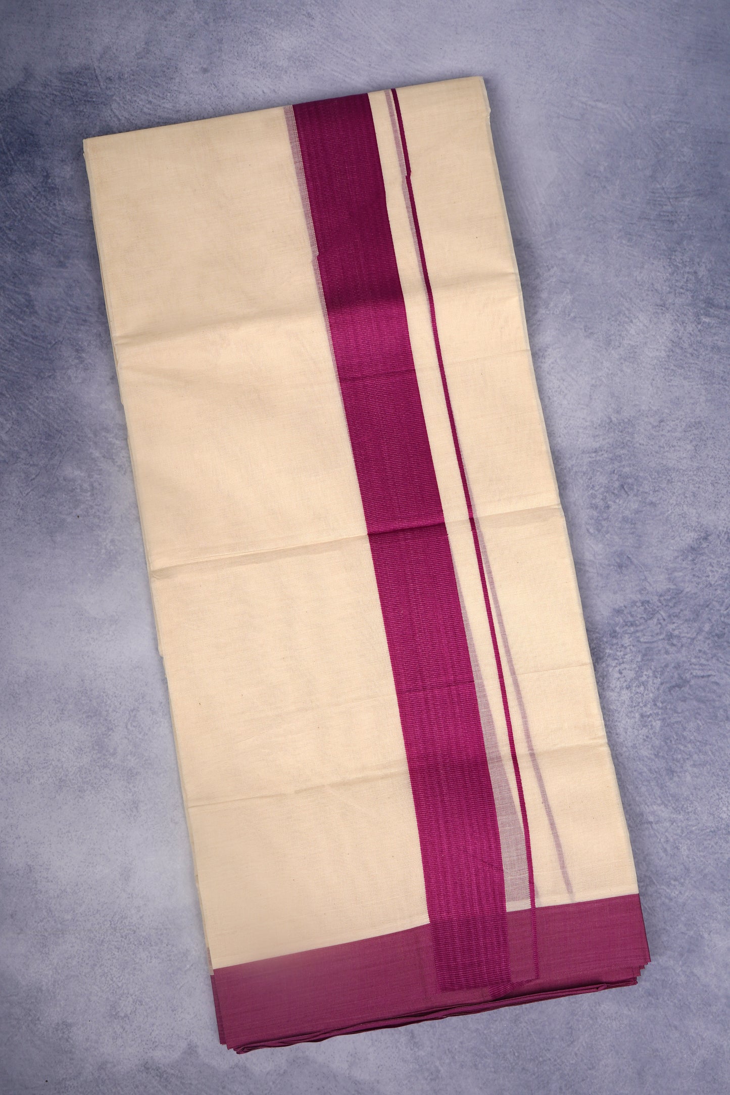FCD-77C C/D DHOTI  4.00 MTR-Dark Pink
