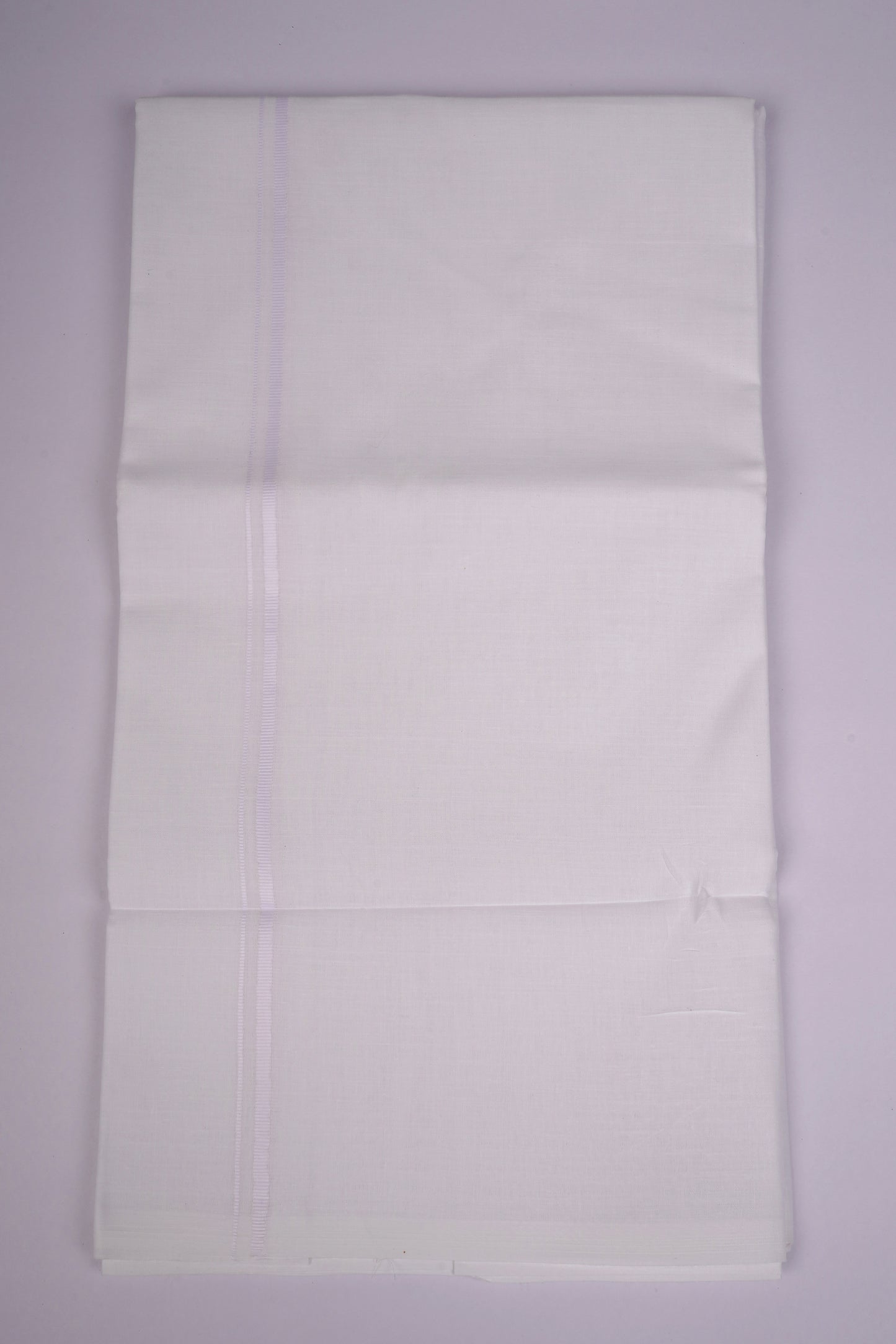 PMD-07 WHITE DOUBLE DHOTI  3.80 MTR