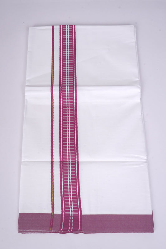 FS-99 W/S DHOTI 2.00 MTR - DARK PINK