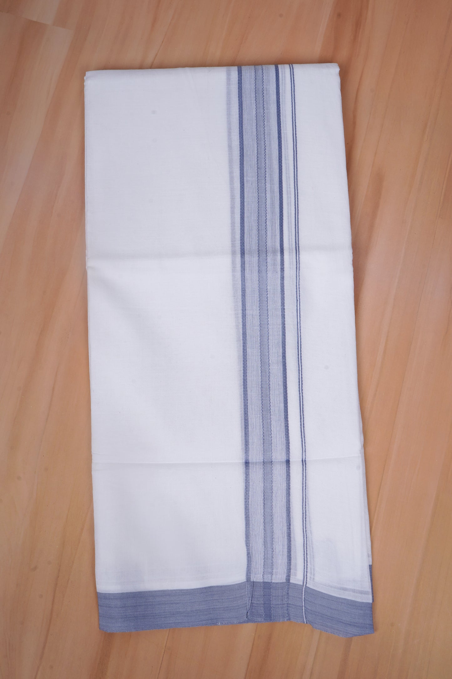 FCD-588 W/D DHOTI 3.80 MTR - Light Blue