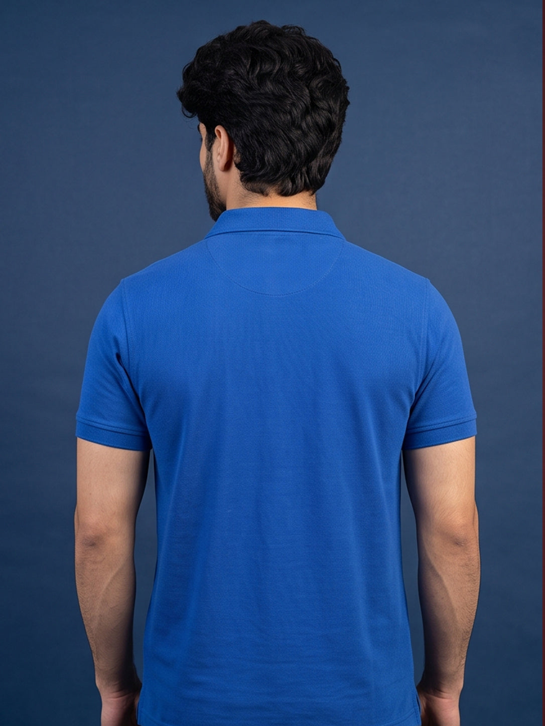 Python Plain SEA BLUE Color T-Shirt - 70009
