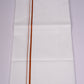 SS-21 STITCH W/S DHOTI  2.00 MTR - Dark Orange