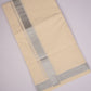 SLD-52C CREAM DOUBLE DHOTI  3.80 MTR