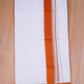 FCD-487 W/D DHOTI 3.80 MTR-Orange