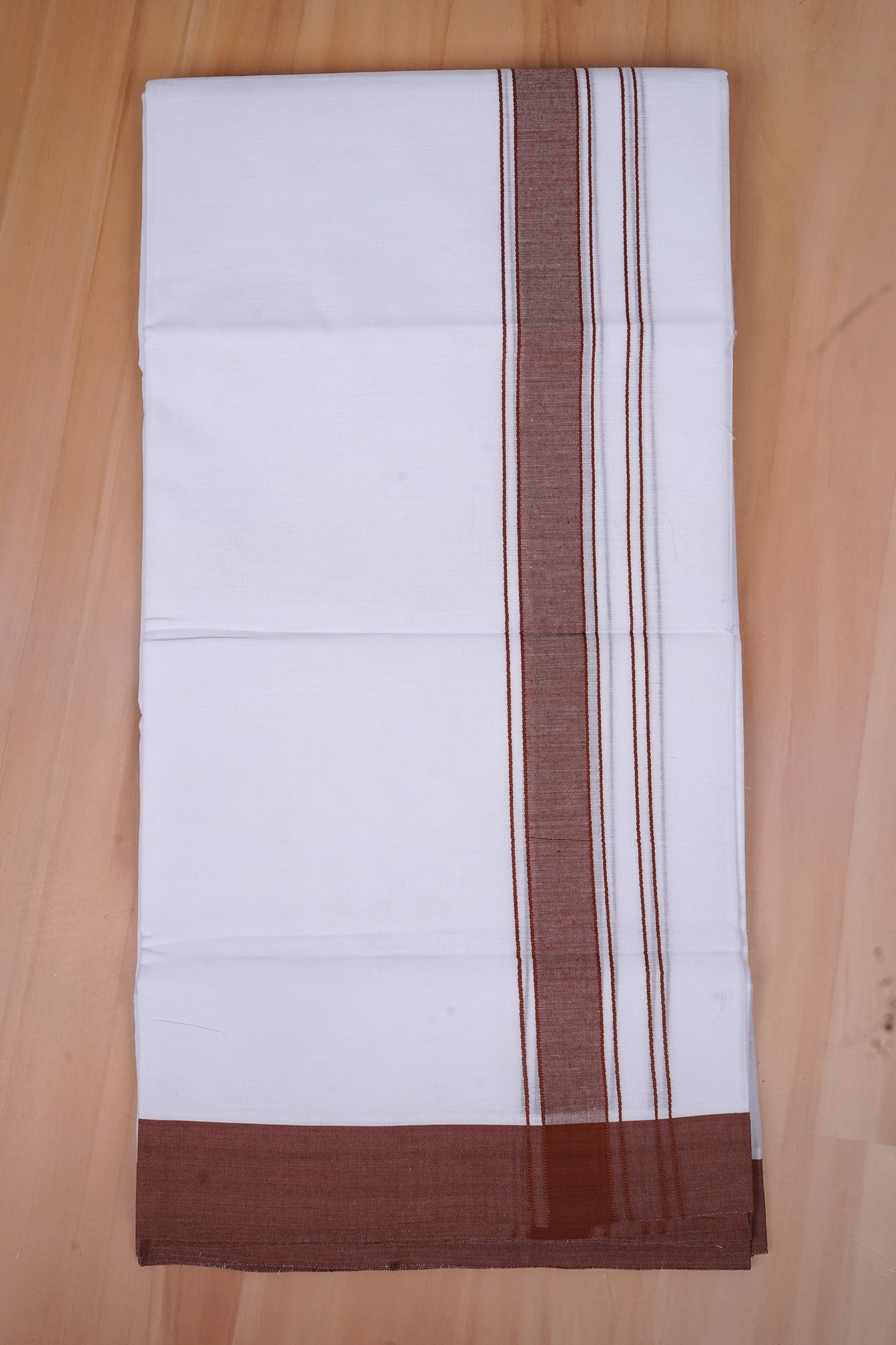 FCD-03 W/D DHOTI 4.00 MTR-Dark Maroon