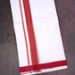FD-176 W/D DHOTI 3.80 MTR-Red