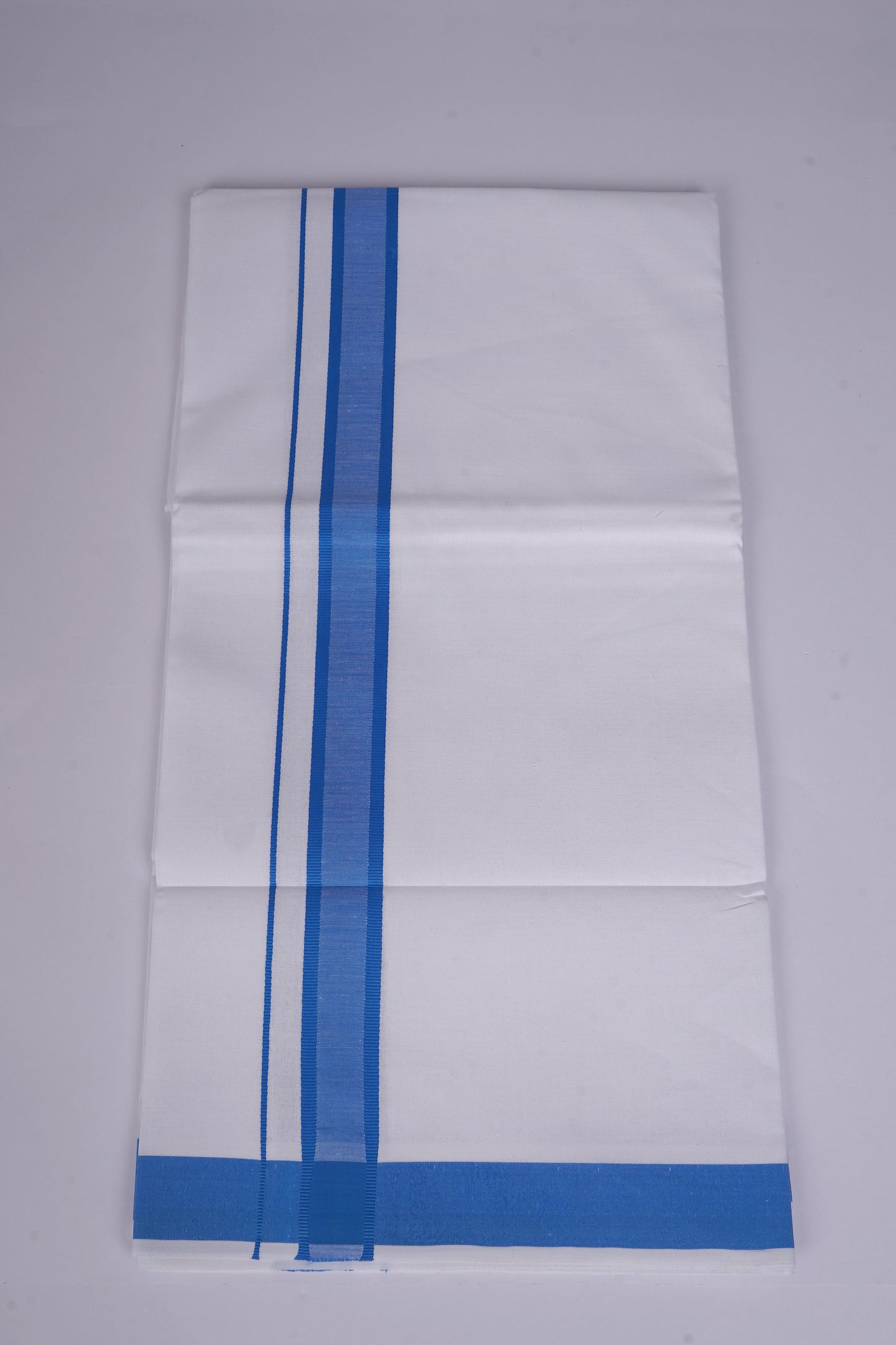 FS-119 W/S DHOTI  1.90 MTR - Blue