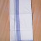 FCD-585 W/D DHOTI 3.80 MTR - Sky Blue