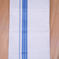 FCD-502 W/D DHOTI 3.80 MTR-Sky blue