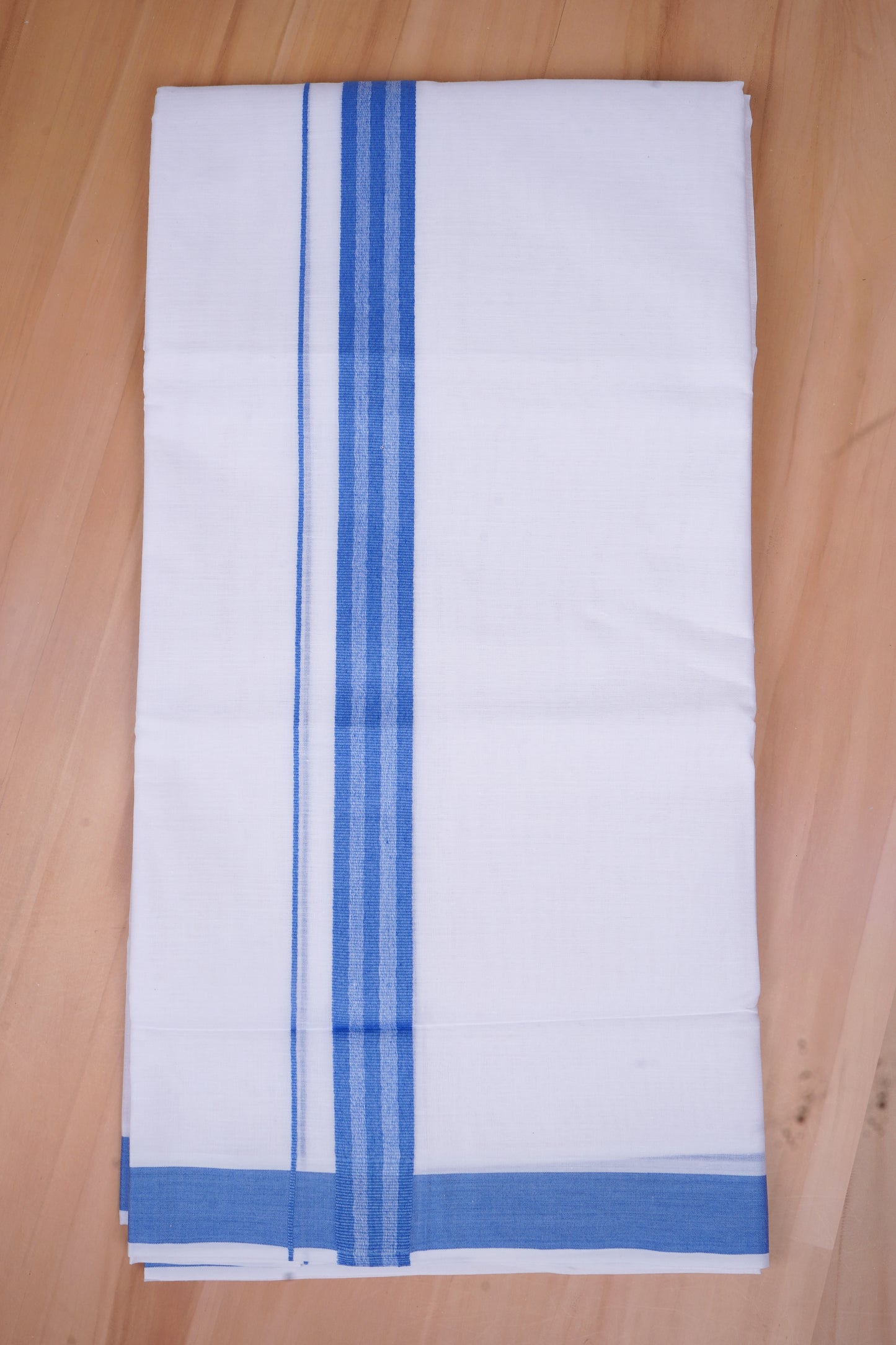 FCD-502 W/D DHOTI 3.80 MTR-Sky blue