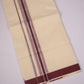 FD-187C C/D DHOTI  3.80 MTR-Light Maroon
