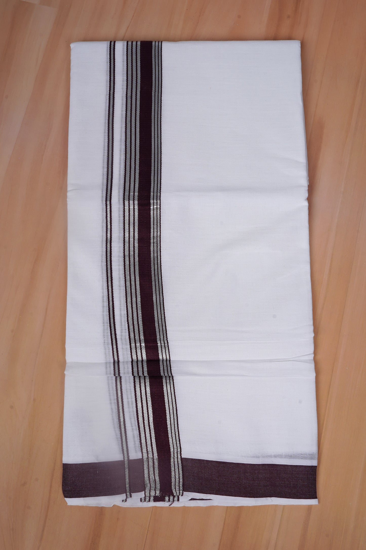 FCD-590 W/D DHOTI 3.80 MTR - Dark brown