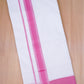 FCD-422 W/D DHOTI 3.80 MTR- Pink