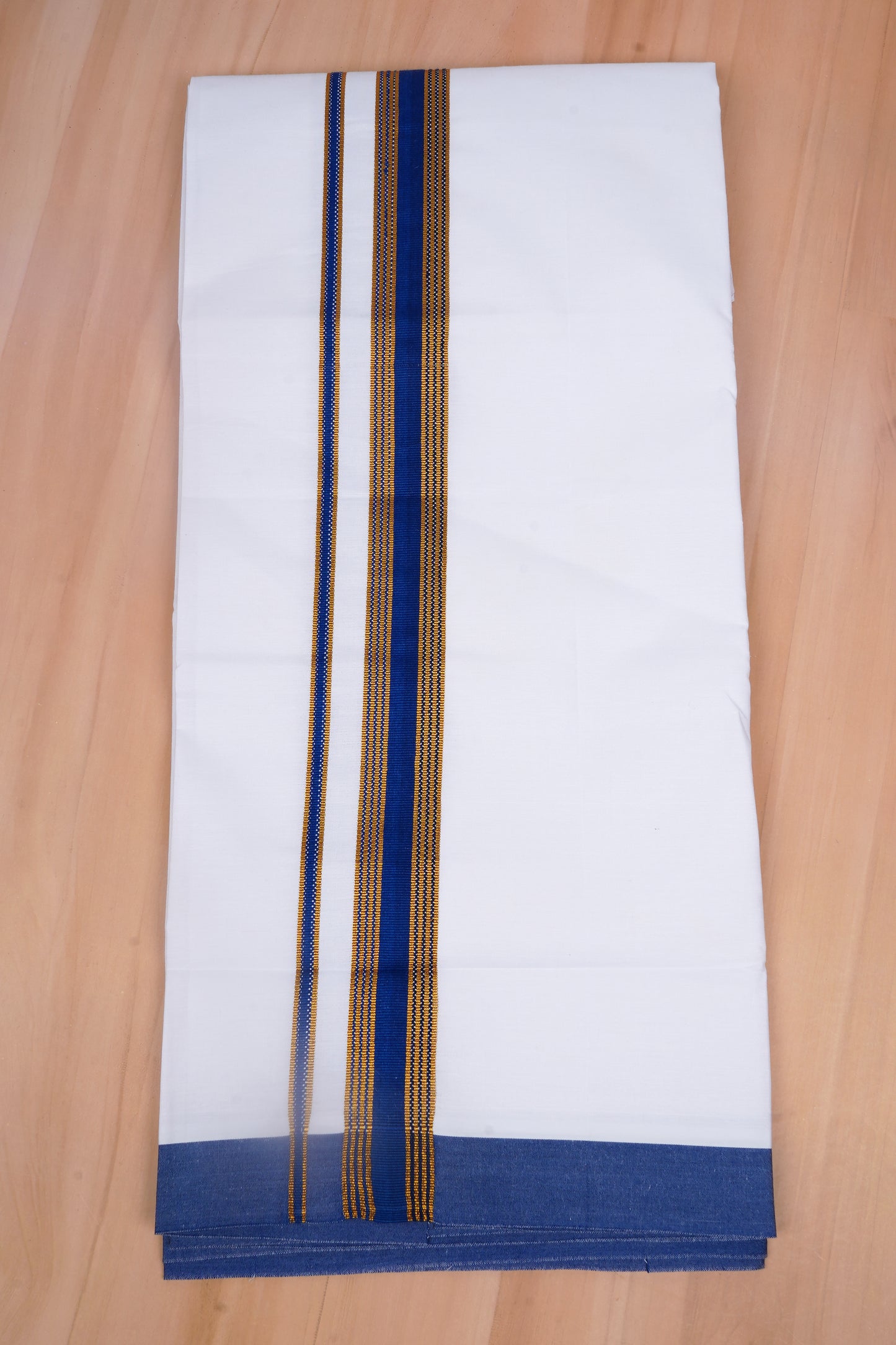 Gold Max W/S Dhoti 2.00 MTR - Dark Blue