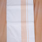FCD-610 W/D DHOTI 3.80 MTR -  Light Brown