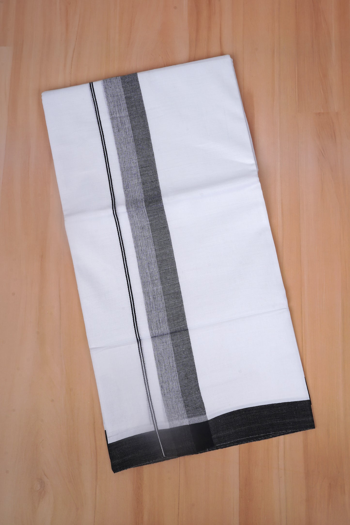 FCD-570 W/D DHOTI 3.80 MTR - Dark Black