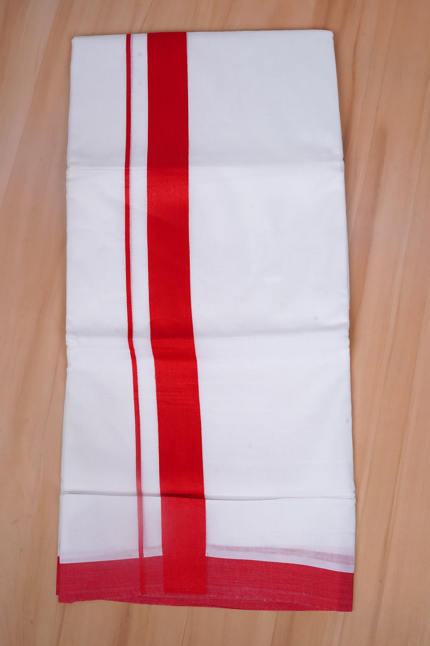 FCD-76 W/D DHOTI 3.80 MTR-Red